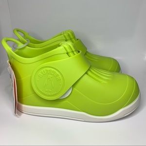The Butler Rockhopper Bright Lime Overshoes